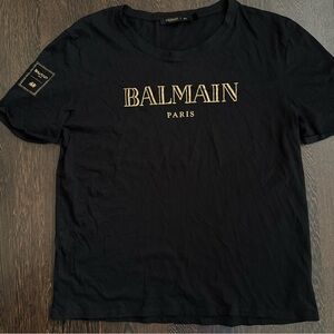 Balmain x H&M Logo T-Shirt Unisex Large